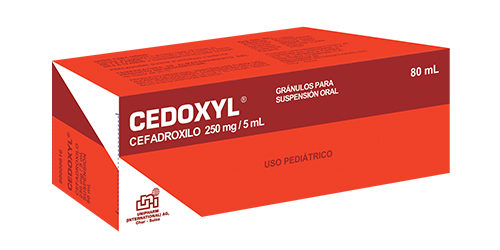 Presentacion Cedoxyl 250mg Presentacion Cedoxyl 250mg