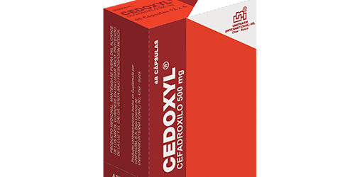 Presentacion Cedoxyl 500mg Presentacion Cedoxyl 500mg