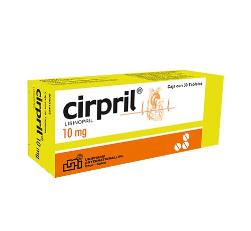 Presentacion Cirpril 10mg