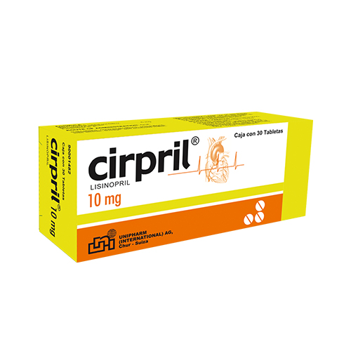 Presentacion Cirpril 10mg