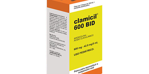 Presentacion Clamicil 600BID Presentacion Clamicil 600BID