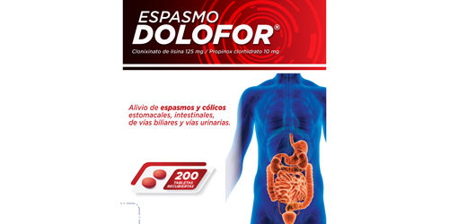 Espasmo Dolofor Tabletas Espasmo Dolofor Tabletas