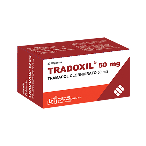 Presentacion Tradoxil 50mg